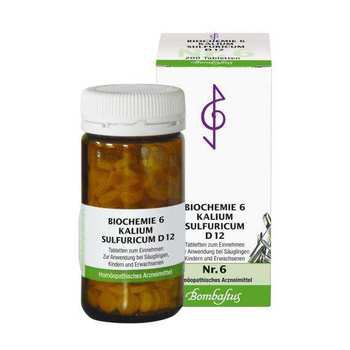 BIOCHEMIE 6 Kalium sulfuricum D 12 Tabletten