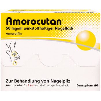 AMOROCUTAN 50 mg/ml wirkstoffhaltiger Nagellack