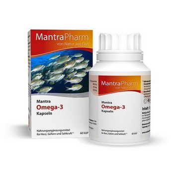 MANTRA Fischöl Omega-3 Kapseln