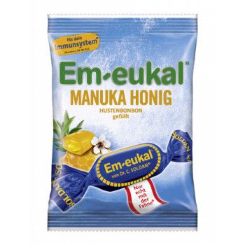 EM EUKAL Bonbons Manuka-Honig gefüllt zuckerhaltig