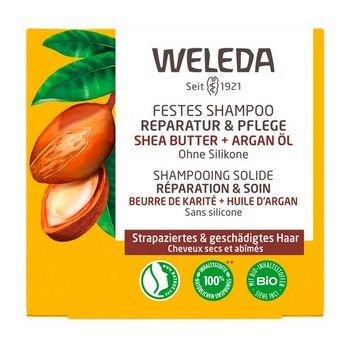 WELEDA festes Shampoo Reparatur & Pflege