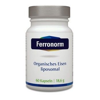 FERRONORM 14 mg Eisenbisglycinat liposomal Kapseln