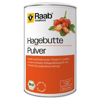 RAAB Vitalfood Hagebutte Bio Pulver
