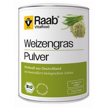 RAAB Vitalfood Weizengras Bio Pulver