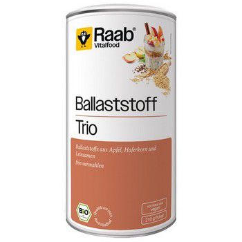 RAAB Vitalfood Ballaststoff Trio Pulver Bio