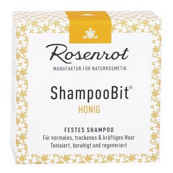 Rosenrot Festes Shampoo Honig