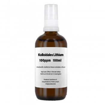 Kolloidales Lithium 100ppm Spray