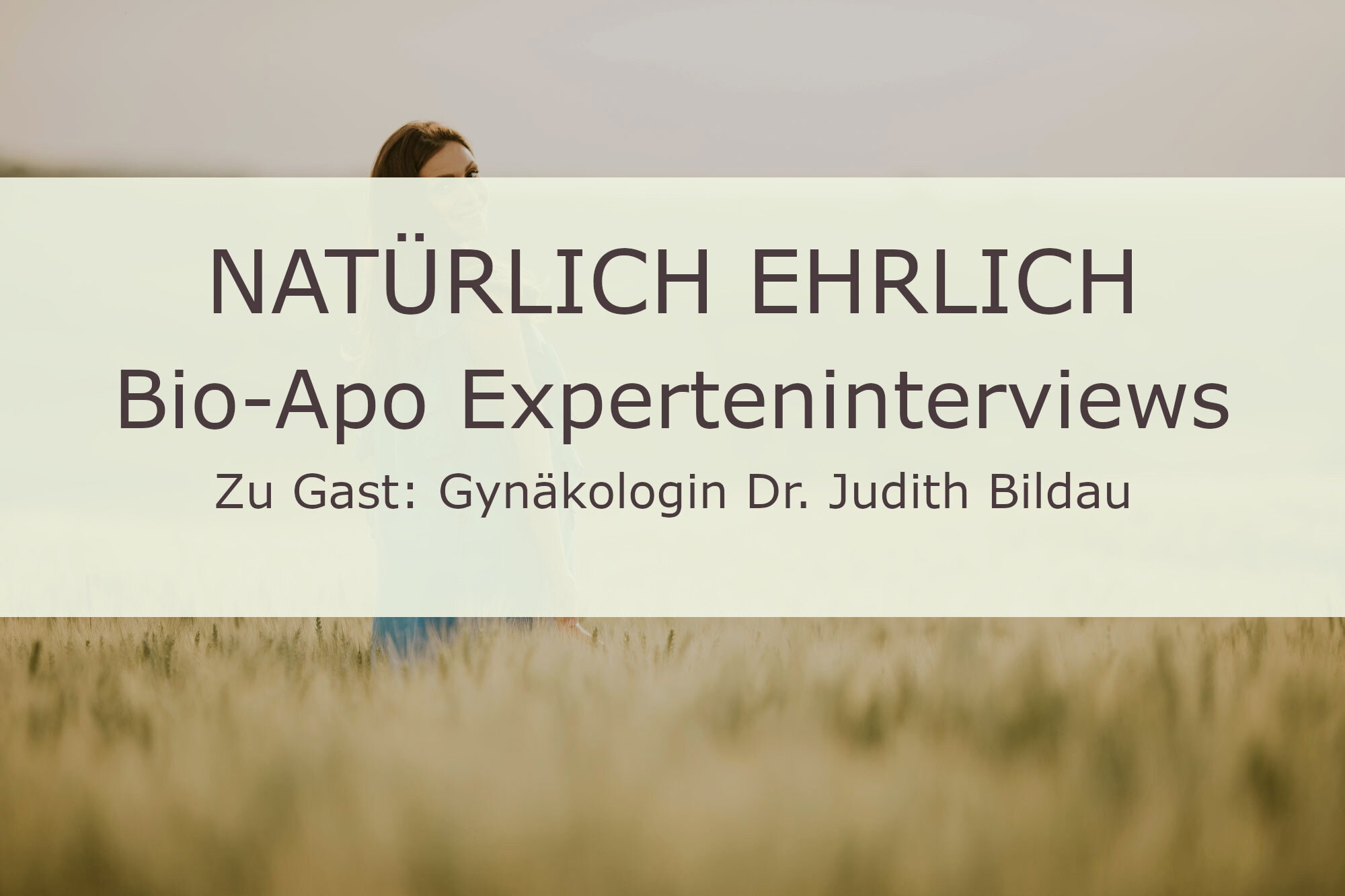 Experteninterview Judith Bildau